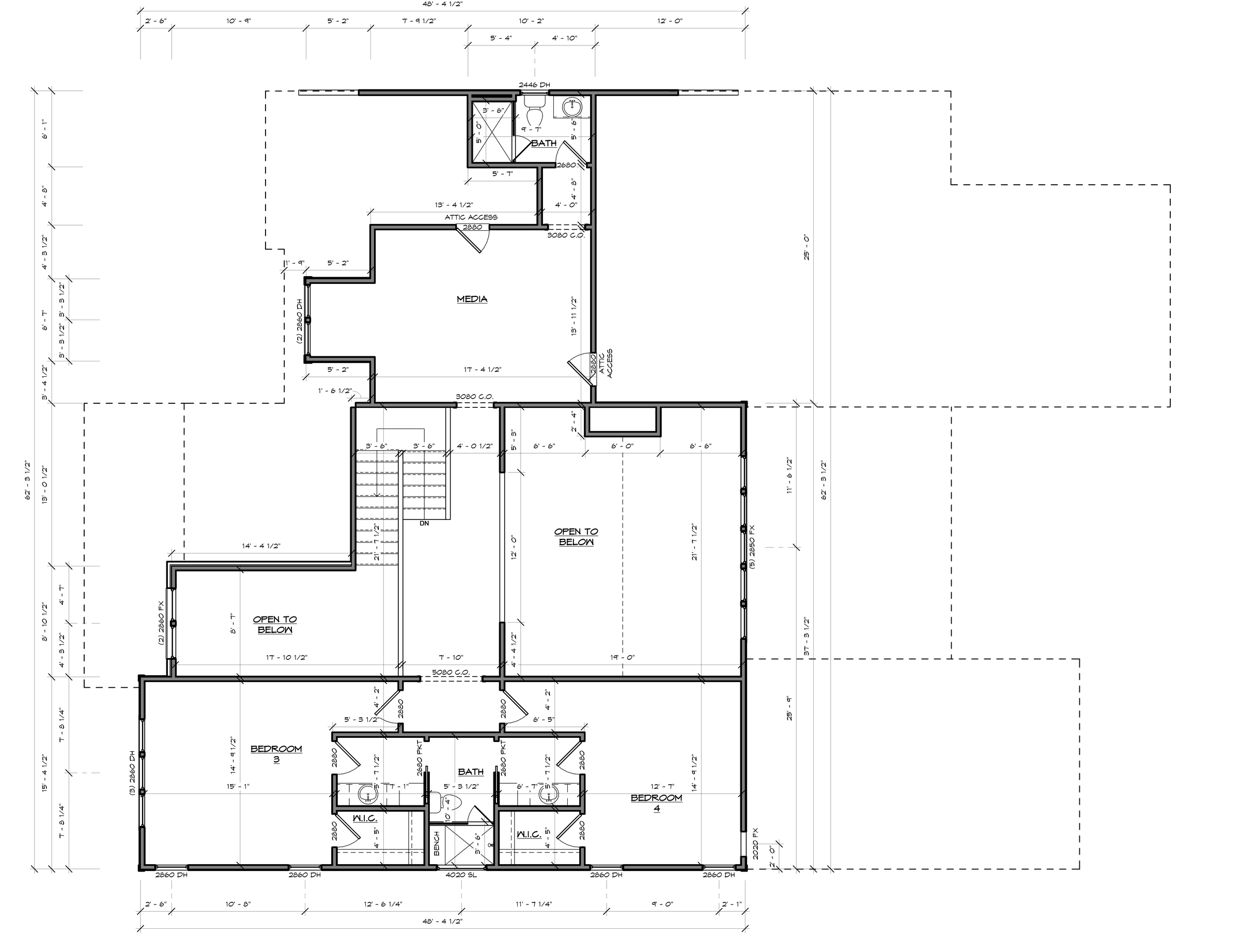 Camellia second floor plan