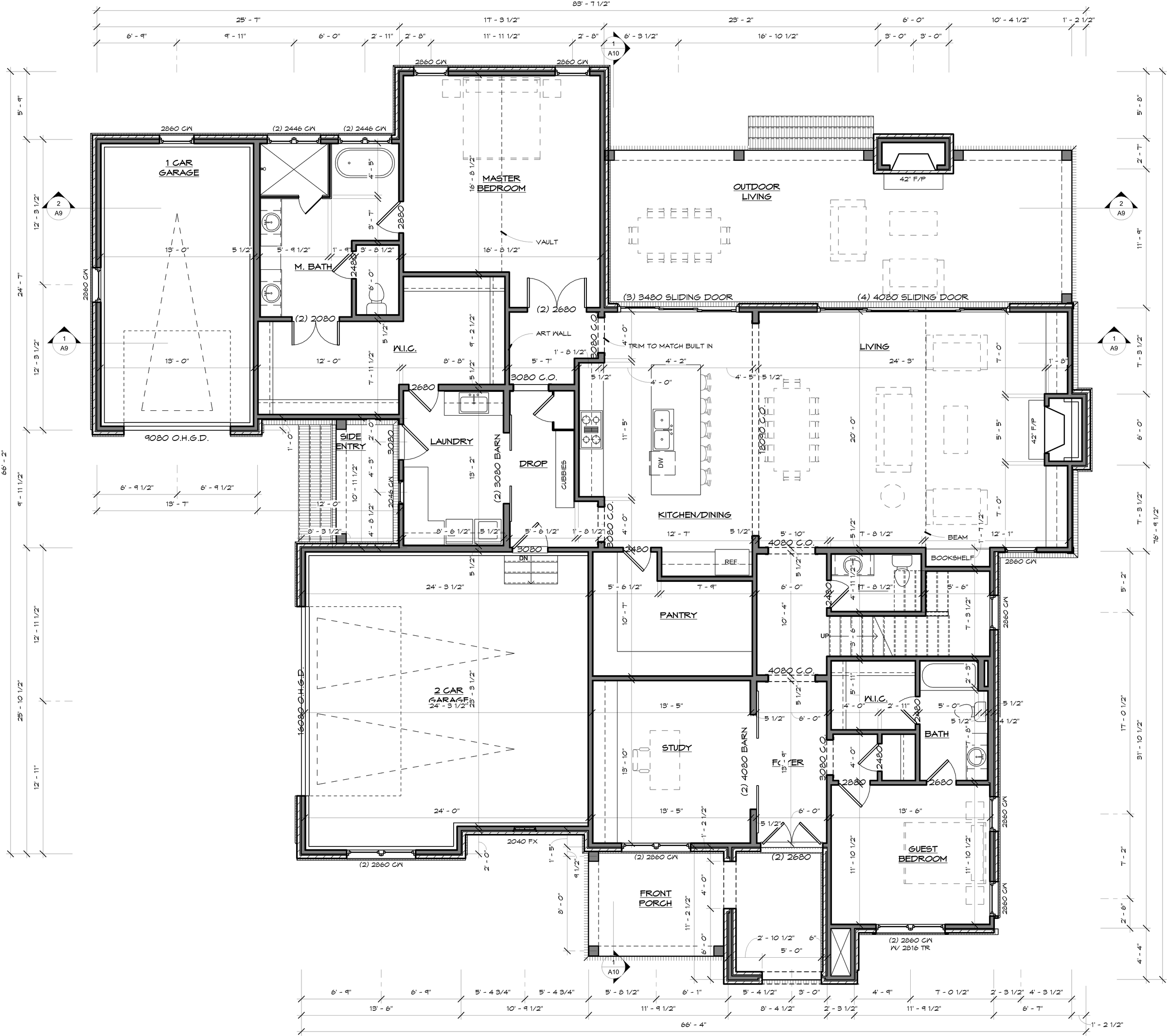 Tamarack first floor plan