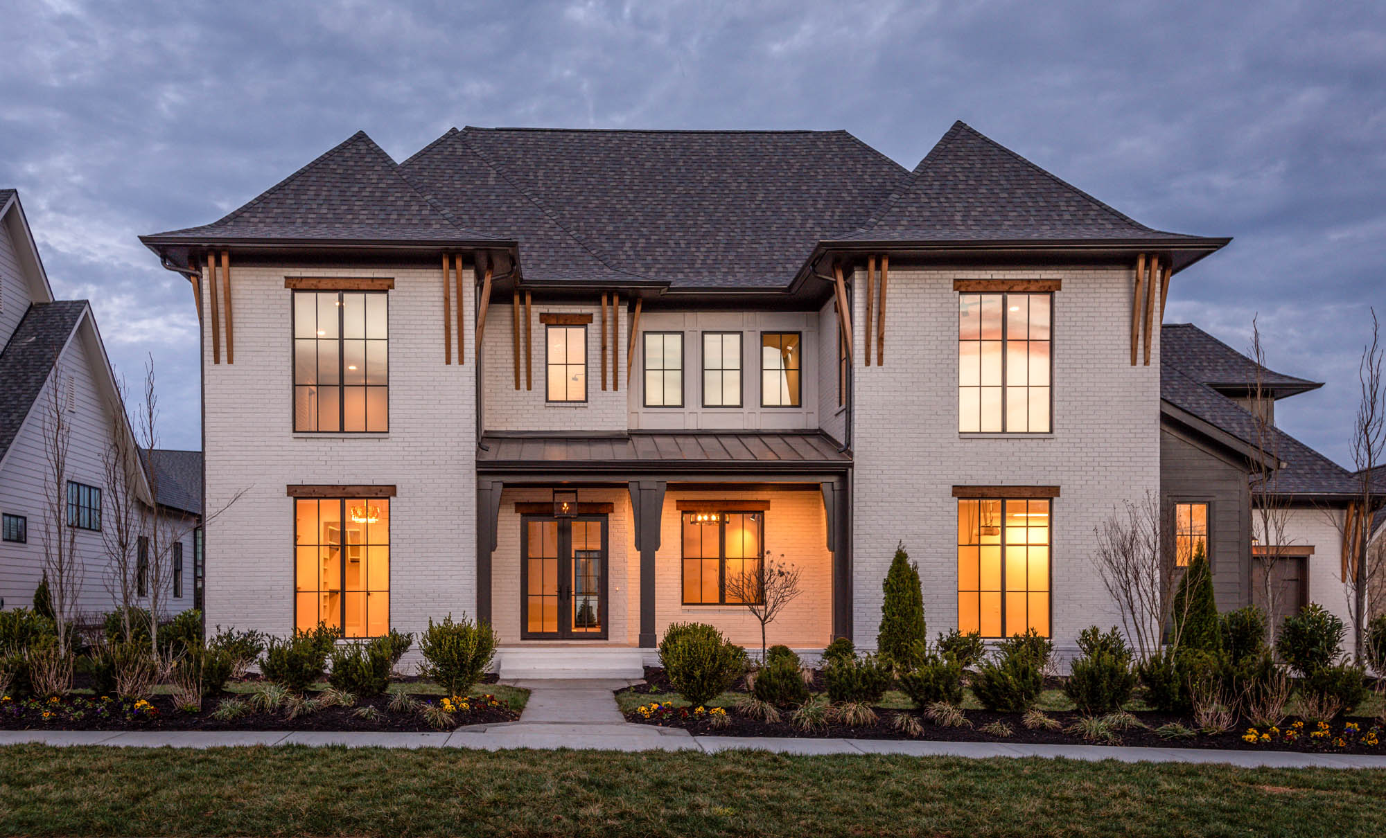 Binkley Designed residence at 8816 Edgecomb Drive