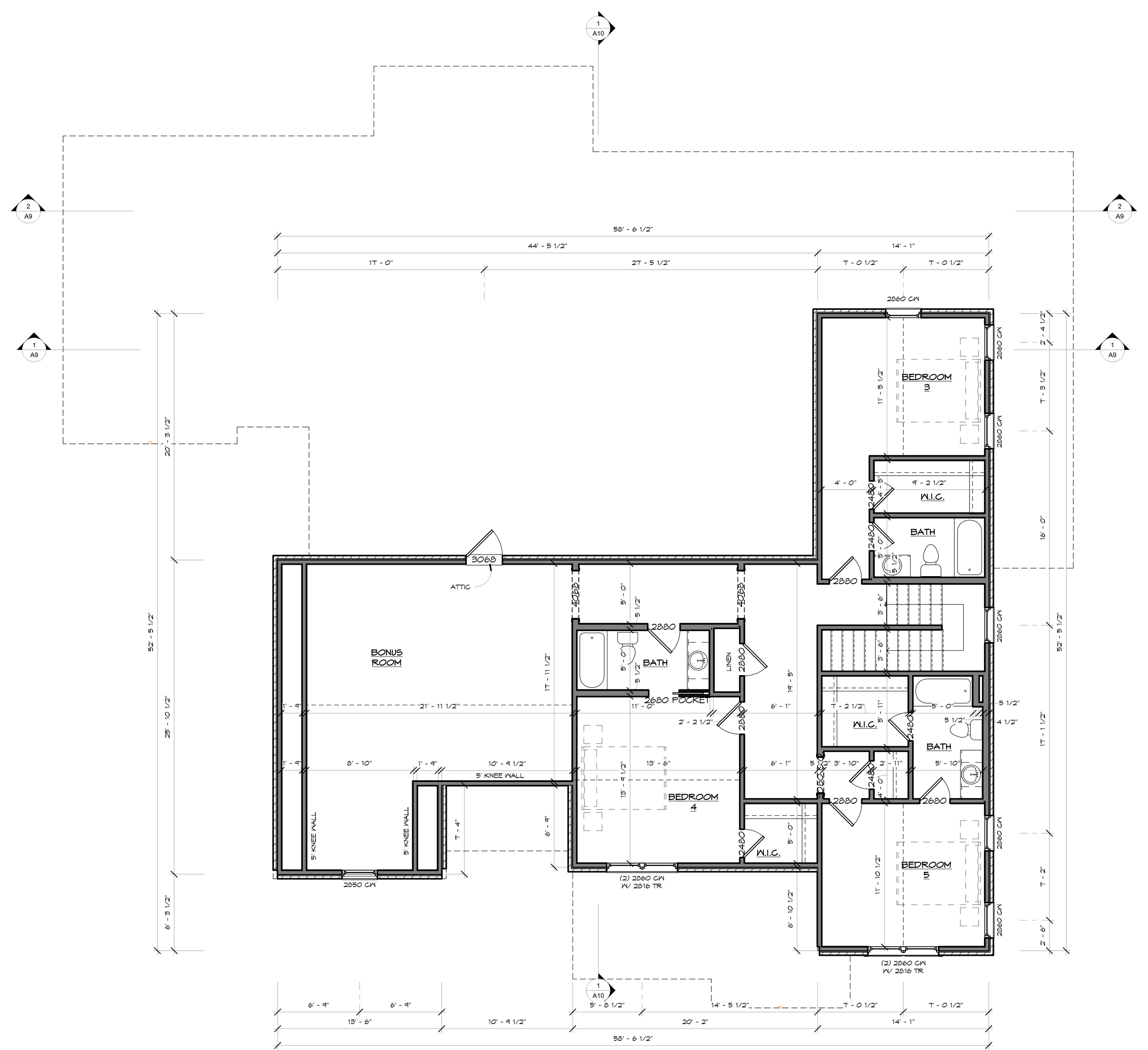 Tamarack second floor plan