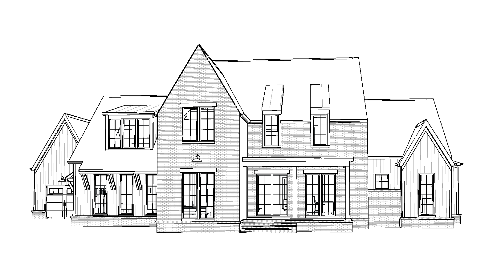 Dogwood house plan front elevation