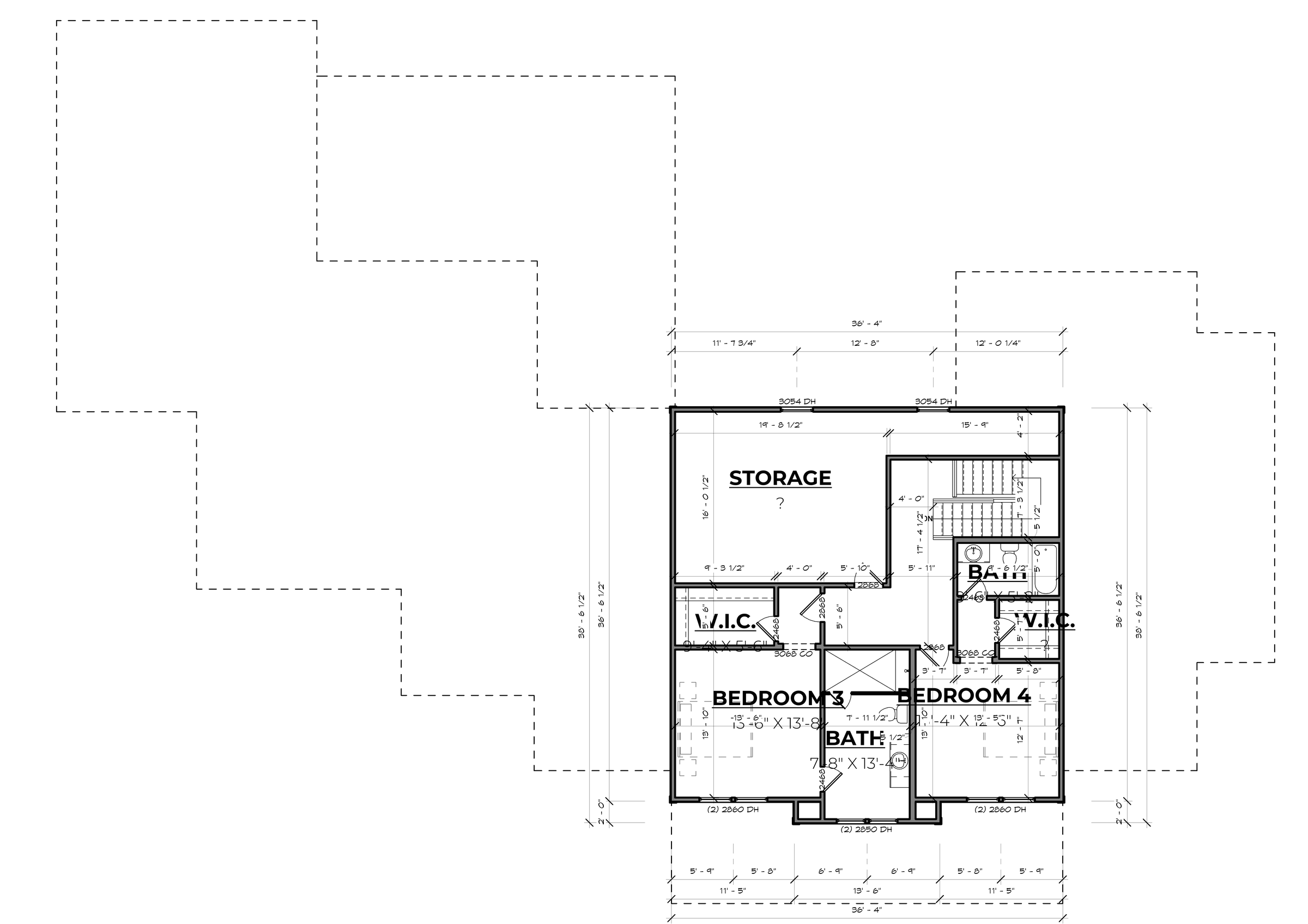 Cedar second floor plan